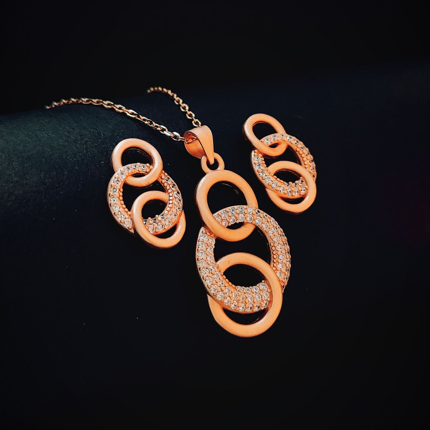 Matte Rosegold Rings