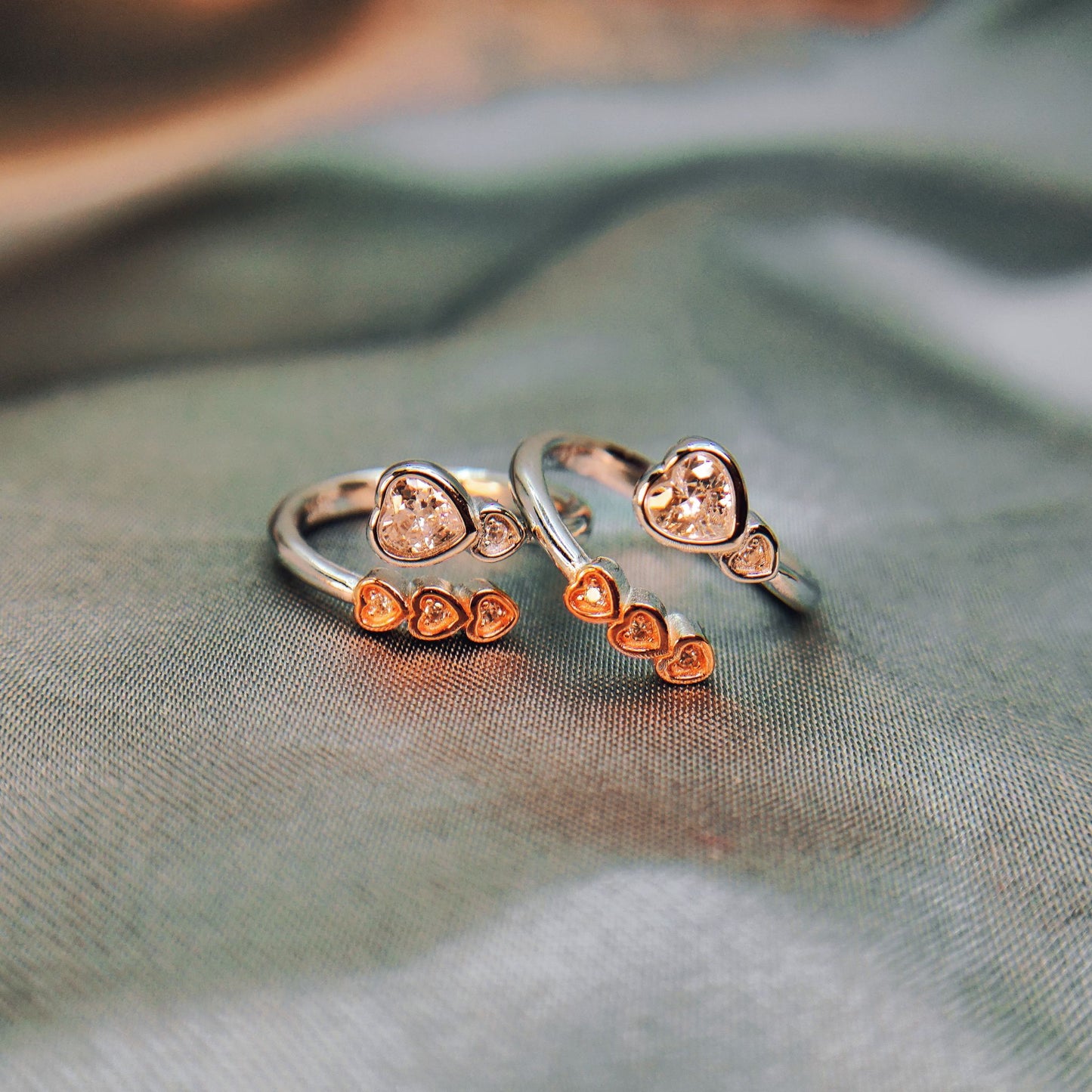 Rosegold Hearts
