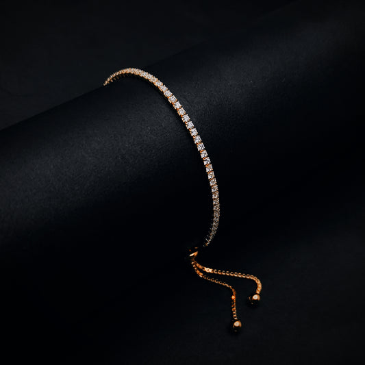 Rosegold Tennis Bracelet