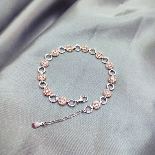 Rosegold Solitaire Bracelet