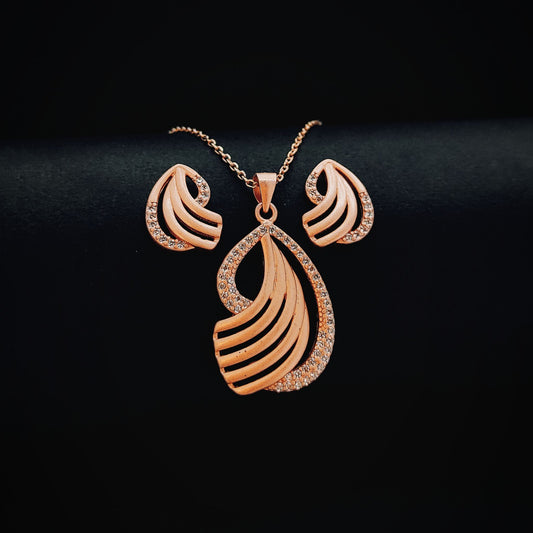 Matte Rosegold Bling