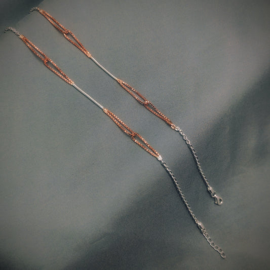 Rosegold  Snake Links